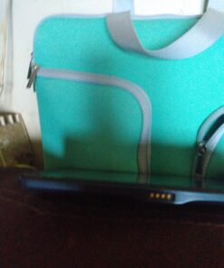 HESTECH Chromebook Case,11.6-12.3 Laptop Sleeve Neoprene Computer Handbag Protective Cover for 13 inch MacBook Air/Pro M2/M1 Acer R11/Spin 311/HP Stream/Samsung/Surface /7+/6/5/4/3/Go 12.4" Mint Green 11.6"-12.5-12.9 Inch Hot Teal 56 B1q8PS0ID S