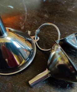 Norpro Stainless Steel Funnels, Set of 3, Silver Pack of 1 28 B1qI9qeRfBS