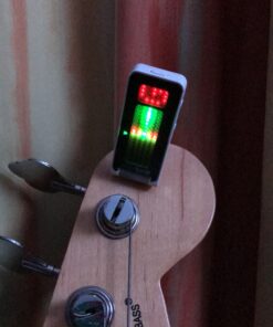 TC Electronic POLYTUNE CLIP Clip-On Tuner with Polyphonic, Strobe and Chromatic Modes and 108 LED Matrix Display for Ultimate Tuning Performance 52 B1qiffjEc S