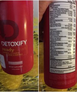 Detoxify – Ready Clean Herbal Cleanse – Tropical – 16 oz – Professionally Formulated Herbal Detox Drink – Enhanced with Milk Thistle Seed Extract & Burdock Root Extract – Plus Sticker. 16 Fl Oz (Pack of 1) 31 B1qqqVdbf0S 1