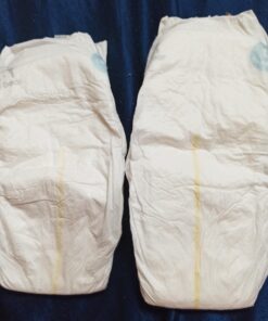 Amazon Brand - Mama Bear Gentle Touch Diapers, Hypoallergenic, Size 5, White, 132 Count (4 packs of 33) Size 5 (132 Count) 32 B1r 2tyUE S