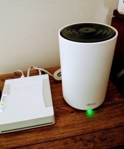 TP-Link Deco Tri Band Mesh WiFi 6 System(Deco X68) - Covers up to 5500 Sq. Ft.Whole Home Coverage, Replaces Wireless Routers and Extenders, 2-Pack Tri-Band WiFi 6 Mesh 43 B1r9 lqNVS