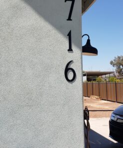 Montague Metal Products Standard Font Individual House Number, 6, 10-Inch 5 B1rEmwwTfVS