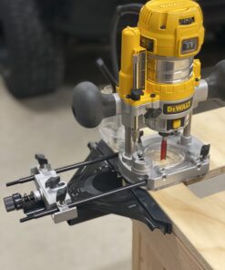 DEWALT Router Edge Guide, Fine Adjustment, Vacuum Adaptor (DW6913), One Size, Factory 35 B1rUFmhzdqS