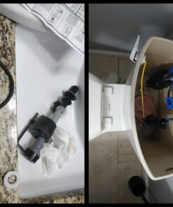 Fluidmaster 400AH PerforMAX Universal High Performance Toilet Fill Valve, Easy Install Universal Fit for HET 1.28 gal Fluidmaster 400AH PerforMAX Universal High Performance Toilet Fill Valve 38 B1rd4G9yzLS