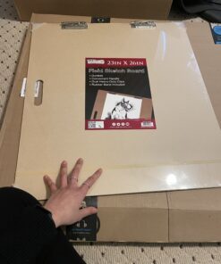 U.S. Art Supply 23" x 26" Artist Sketch Tote Board - Great for Classroom, Studio or Field Use 23"x26" 32 B1rinYhvtS