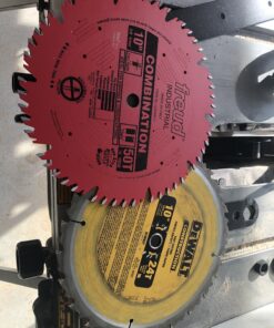 Freud LU84R011: 10" Combination Blade 10-Inch 50-tooth ATB Combination Saw Blade with 5/8-Inch Arbor and PermaShield Coating 6 B1rq6 WfH9S