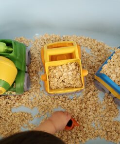 Green Toys Construction Vehicle Set, 3-Pack - Pretend Play, Motor Skills, Kids Toy Vehicles. No BPA, phthalates, PVC. Dishwasher Safe, Recycled Plastic, Made in USA. 39 B1sp2SKXzS