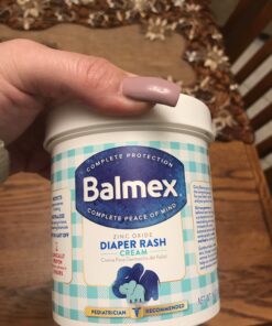 Balmex Complete Protection Daily Baby Diaper Rash Cream, Clinically Proven To Reduce Redness in Just One Use*, with Zinc Oxide + Botanicals, Pediatrician-Recommended & Dermatologist Tested, 16oz 1 Pound (Pack of 1) 33 B1szhPwaxrS