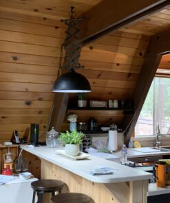 Lightingsky Extension Light Cord Hanging Lantern Pendant Lamp Cord Cable E26 Bulb Socket to 2-Prong US AC Power Cord with On/Off Switch (15 Feet, Black-1 Pack) 15 ft 27 B1t4o3L95LS