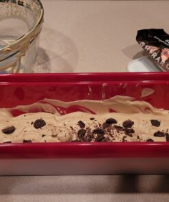 StarPack Long Scoop Reusable Ice Cream Containers with Lids (2-Pack) - Ice Cream Container for Home Made Ice Cream Storage, Soup & Food Storage - Durable Ice Cream Freezer Containers with Style! 2 Pack Cherry Red 38 B1t8ZpTcGeS