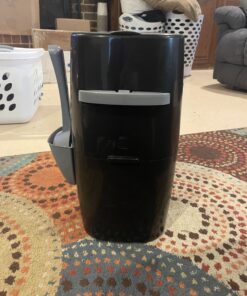 Litter Genie Plus Pail (Black) | Cat Litter Waste Disposal System for Odor Control | Includes 1 Square Refill Bag 49 B1tAu4ZpCpS