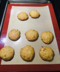 Silicone Baking Mat - Set of 2 Half Sheet (Thick & Large 11 5/8" x 16 1/2") - Non Stick Silicon Liner for Bake Pans & Rolling - Macaron/Pastry/Cookie/Bun/Bread Making - Professional Grade Nonstick Half Sheet 2pk 41 B1tL9VHa5iS 1