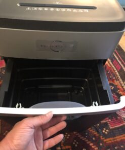 BONSEN Paper Shredder, 20-Sheet 60 Mins Nonstop Heavy Duty Paper Shredder for Office, 60dB Ultra Quiet Cross-Cut Shredder with 6.6 Gals Basket, Anti-Jam CD and Credit Shredder for Home Office (S3104) 35 B1thfbNRkuS