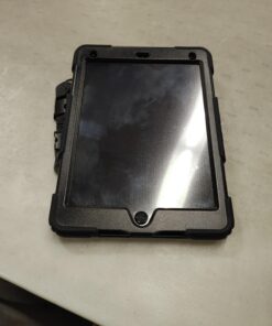 SEYMAC iPad 6th/5th Generation Case 9.7 Inch, Heavy Duty Protective Shockproof Case with Screen Protector, 360° Rotating Stand/Handle/Shoulder Strap for iPad 6th/ 5th Gen/Air 2/ Pro 9.7, Black 9.7 inch - For iPad 6th/5th Gen 43 B1tk48J8DyS