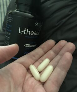 Sports Research Double Strength L-Theanine Supplement - Suntheanine Softgels for Focus, Relaxation & Alertness - Non-Drowsy Support Made with Coconut Oil, Non-GMO & Gluten Free - 200mg, 60 Count 28 B1u4h3yKNpS 1