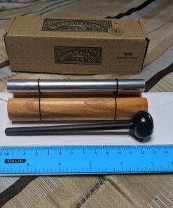 Woodstock Wind Chimes Zenergy Solo Hand Chime, Silver (7") Musically Tuned for Meditation, Yoga and Mindfulness, For Teachers and Classrooms Christmas/Hanukkah Gifts (ZENERGY) Zenergy Solo (7") 32 B1uMq26iuJS