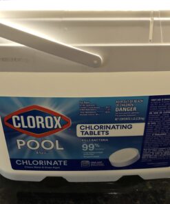 Clorox Pool&Spa Active99 3” Chlorinating Tablets 5 lb. 35 B1uTr5M3CYS