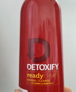 Detoxify – Ready Clean Herbal Cleanse – Tropical – 16 oz – Professionally Formulated Herbal Detox Drink – Enhanced with Milk Thistle Seed Extract & Burdock Root Extract – Plus Sticker. 16 Fl Oz (Pack of 1) 40 B1uYkuee uS 2