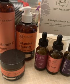 Eve Hansen Vitamin C Toner for face | 8 oz Hydrating Facial Toner & PH Balancing Pore Minimizer with Anti Aging Aloe, Citric Acid & Tea Tree | Skin & Face Toner for All Skin Types & Even, Clear Skin 15 B1v4Ay 4cS