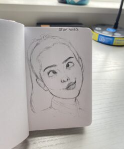 Pentalic 3" x 4" Pocket Sketchbook Traveler Journal, 160 Pages, Black 3-inch x 4-inch, Black Sketch/Blank 33 B1v6teSrwbS