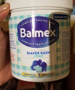 Balmex Complete Protection Daily Baby Diaper Rash Cream, Clinically Proven To Reduce Redness in Just One Use*, with Zinc Oxide + Botanicals, Pediatrician-Recommended & Dermatologist Tested, 16oz 1 Pound (Pack of 1) 38 B1wChE0xJRS
