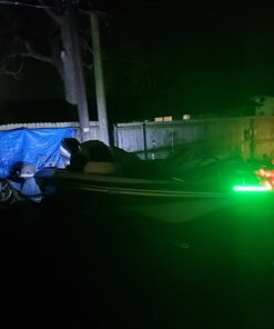 Green Blob Outdoors LED Red & Green Navigation Boat Bow light Strips Kit Rub Rail Waterproof for Bass Boats, Pontoon, Wave Runners, Kayaks, Ski Boats red, green 13 B1wZOymRPS