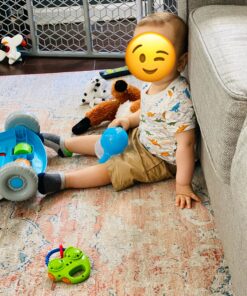 Munchkin® Any Angle™ Weighted Straw Trainer Cup with Click Lock™ Lid, 7 Ounce, 2 Count (Pack of 1), Blue/Green 2 Count (Pack of 1) 28 B1wZq1LJIVS