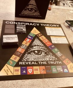 Neddy Games Conspiracy Theory Trivia Board Game - 3rd Edition 15 B1wnsHB2ibS