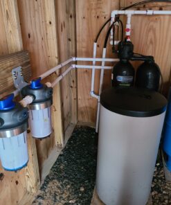 AQUACREST FXHTC 5 Micron 10" x 4.5" Whole House Water Filter, Replacement for GE FXHTC, GXWH40L, American Plumber W10-PR, W10-BC, Culligan RFC-BBSA, GXWH35F, W50PEHD, Pentek R50-BB, Pack of 2 34 B1wtknmRuQS