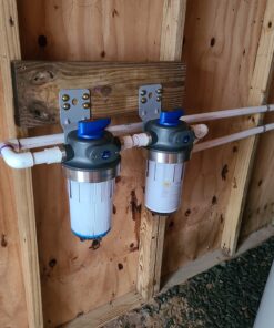 AQUACREST FXHTC 5 Micron 10" x 4.5" Whole House Water Filter, Replacement for GE FXHTC, GXWH40L, American Plumber W10-PR, W10-BC, Culligan RFC-BBSA, GXWH35F, W50PEHD, Pentek R50-BB, Pack of 2 35 B1wxAJ5zGMS