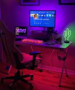 Vansky LED Strip Lights, Bias Lighting Strip for TV USB Powered for 40-60 Inch Flat Screen TV, Desktop PC - 16 Multi Colors (Reduce Eye Fatigue and Increase Image Clarity)-Waterpoof 38 B1wz5e7qjlS