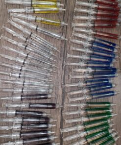 Allures & Illusions Syringe Pen , Mixed Color 60 Count(Pack of 1) Multicolor 25 B1x5T8inXoS 2