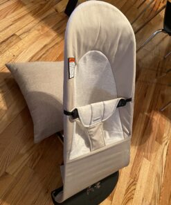 BABYBJÖRN Bouncer Balance Soft, Cotton/Jersey, Beige/Gray 34 B1x7xSfakcS