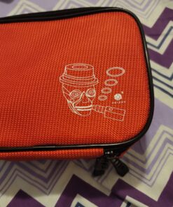 Empty Multi-Functional Carrying case with Non Slip Elastic Bands for Storing RDA RTA Tank and Mod Batteries and Coil Tools and Liquid Bottles(Red) Red 31 B1xSkSmgVWS