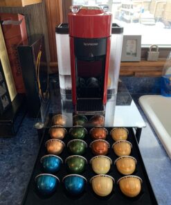 Nespresso Vertuo Coffee and Espresso Machine by De'Longhi, Shiny Red Machine Only 35 B1xVqmFWBQS