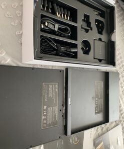 ARROE App-Enabled Laptop Power Bank 20000mAh with Accessories: USB-C PD 60W Wall Charger, International Adaptor Plugs & Laptop Connectors - Smart Charging System for All Devices 51 B1xWVCUbSNS