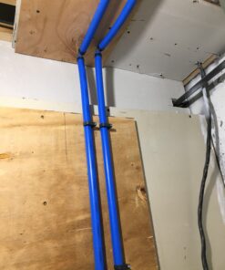 Highcraft ID256x50-FBA Half Clamp J-Hook with Nail For Pex Tubing Pipe Support, 3/4 in, Black 50 Pack Hook 3/4 in. 19 B1y DgltzbS