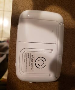 Infant Optics DXR-8 480p Video Baby Monitor, Non-WiFi Hack-Proof FHSS Connection, Interchangeable Lenses, Pan Tilt Zoom, LED Sound Bar, Night Vision, and Two-way Talk, low battery 53 B1yBJXllhcS