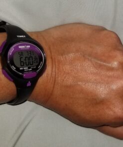 Timex Women's Ironman Essential 34mm Watch Black/Purple 27 B1yCDWhOGTS