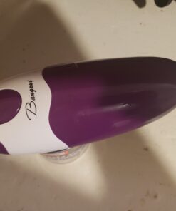 BangRui Smooth Soft Edge Electric Can Opener with One-Button Start and One-Button Manual Stop (Purple) Purple 33 B1yU4X2UPUS