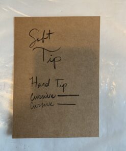 Tombow 62038 Fudenosuke Brush Pen, 2-Pack. Soft and Hard Tip Fudenosuke Brush Pens for Calligraphy and Art Drawings 2 Count (Pack of 1) Black 40 B1yiiZAFpSS