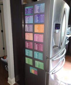 Keto Diet Cheat Sheet Fridge Magnet Charts for Diet Foods - 12 Pcs Quick Reference Guide with 228 Foods - Including PDF Ketogenic Recipes Books for Beginners Weight Loss Plan 32 B1yl1g1wbBS