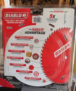 Diablo by Freud D1060X 10" x 60 Tooth Fine Finish Saw Blade 10" 23 B1yn0v2pZS