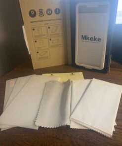 Mkeke Compatible with iPhone 11 Screen Protector for iPhone XR Screen Protector, Tempered Glass Film for Apple iPhone 11 and iPhone XR, 3-Pack Clear for iPhone 11/XR 42 B1zrqnL46xS