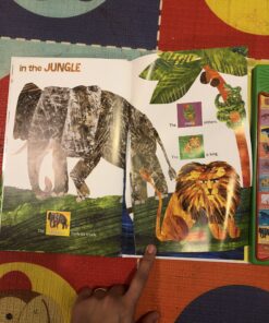 World of Eric Carle, Hear Bear Roar 30-Button Animal Sound Book - Great for First Words - PI Kids 27 C1 6BWkGl2S