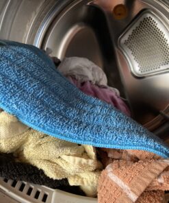 Microfiber Spray Mop Replacement Heads for Wet/Dry Mops Compatible with Bona Floor Care System (5 Pack) Blue 25 C1 6pG3On4S