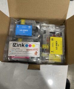 E-Z Ink (TM Compatible Ink Cartridge Replacement for Brother LC20E XXL for use with MFC-J985DW, MFC-J775DW, MFC-J5920DW, MFC-J985DWXL, MFC-J775DWXL(4 Black, 2 Cyan, 2 Magenta, 2 Yellow, 10 Pack) 23 C1 fs7R0OoS
