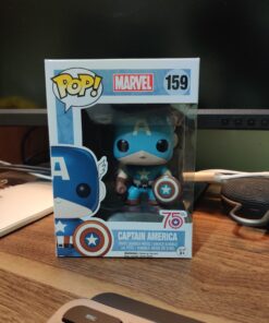 Funko POP Marvel: Captain America Sepia Tone 75th Anniversary Action Figure (Amazon Exclusive) 17 C105CiZJfVS