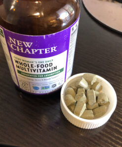 New Chapter Women's Multivitamin for Immune, Beauty + Energy Support with 20+ Nutrients -- Every Woman's One Daily, Gentle on the Stomach, 72 Count 72 Count (Pack of 1) 55 C107yCMjK2S